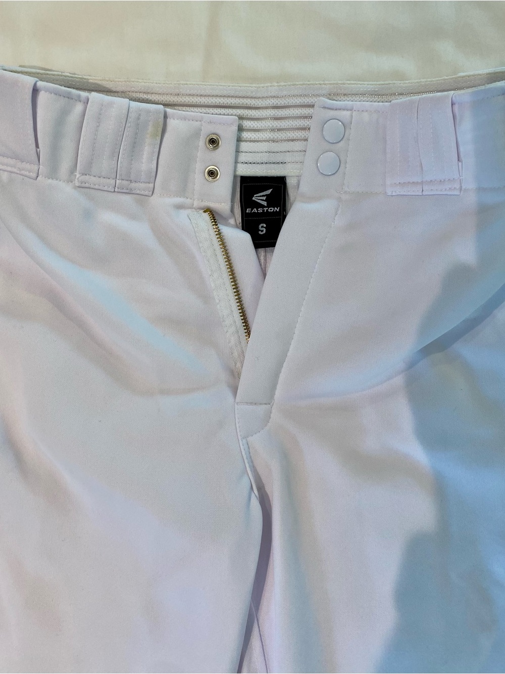 Men's Baseball Pants with Navy Side Stripe - Picture 2 of 3